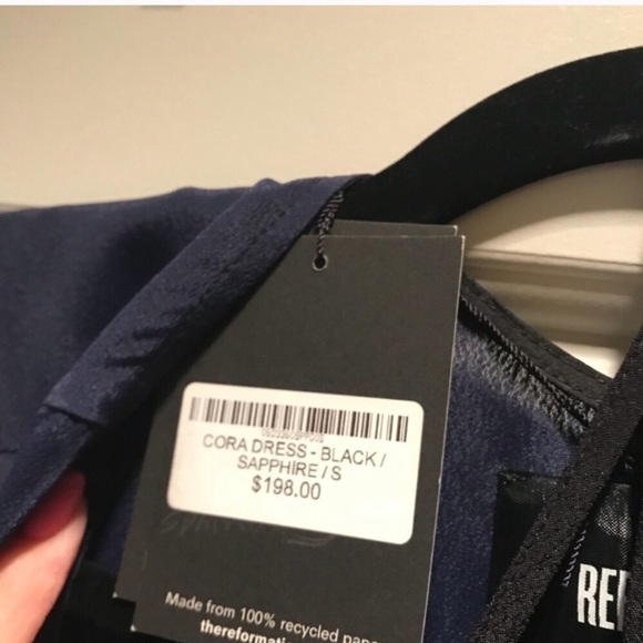 NWT Reformation Cora Wrap Dress - Picture 3 of 5